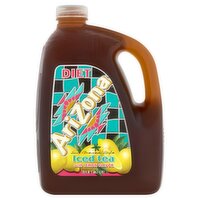 AriZona Diet Sun Brewed Style Iced Tea with Lemon Flavor, 128 fl oz, 128 Fluid ounce