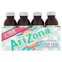 Arizona Iced Tea with Lemon Flavor, 12 oz, 12 count