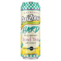 AriZona Original Hard Iced Tea with Lemon Premium Spiked Beverage, 22 fl oz, 22 Fluid ounce