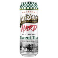 AriZona Original Hard Southern Style Sweet Tea Premium Spiked Beverage, 22 fl oz