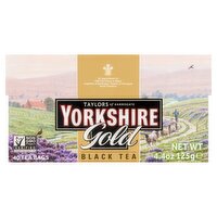 Taylors of Harrogate Yorkshire Gold Black Tea Bags, 40 count, 4.4 oz