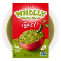 Wholly Guacamole Spicy Guacamole, 7.5 oz