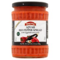 Marco Polo Mild Ajvar Red Pepper Spread, 19.3 oz