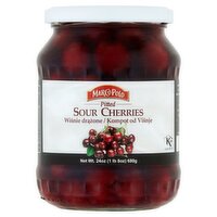 Marco Polo Pitted Sour Cherries, 24 oz