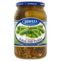 Lowell Foods Classic Polish Dill Pickles, 1 lb 15.03 oz