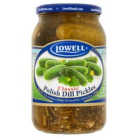 Lowell Foods Classic Polish Dill Pickles, 1 lb 15.03 oz