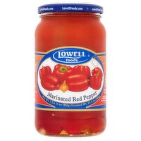 Lowell Foods Marinated Red Pepper, 1 lb 15 oz