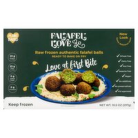 Falafel Love Raw Frozen Authentic Falafel Balls, 10.5 oz