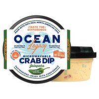 Ocean Legacy Jalapeno Crab Dip, 6.5 oz