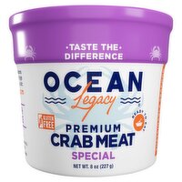 Ocean Legacy Special Premium Crab Meat, 8 oz