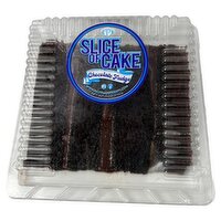 Palermo Desserts Chocolate Fudge Cake Slice, 6 oz, 6 count