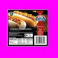 Al Safa Halal Frankfurters - Chicken, 12 oz, 12 Ounce