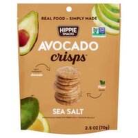 Hippie Snacks Sea Salt Avocado Crisps, 2.5 oz