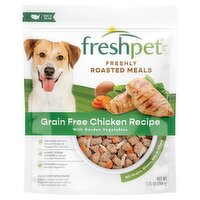 Freshpet Freshly Roasted Meals Grain Free Chicken Recipe with Garden Vegetables Dog Food, 1.75 lb