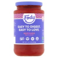 Fody Marinara Pasta Sauce, 19.4 oz