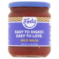 Fody Fody Mild Salsa, 16 oz, 16 Ounce 