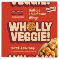 Wholly Veggie! Buffalo Cauliflower Wings, 13.2 oz