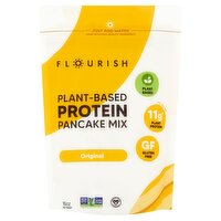 Flourish Original Plant Based Protein Pancake Mix, 16 oz