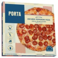 Porta Brick Oven Uncured Pepperoni Pizza, 15.2 oz