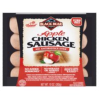 Black Bear Apple Chicken Sausage, 10 oz