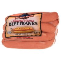 Black Bear Natural Casing Beef Franks, 16 oz, 16 Ounce