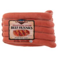 Black Bear Natural Casing Griddle Beef Franks, 40 oz