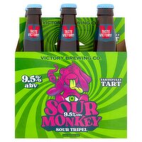 Victory Brewing Co. Sour Monkey Tripel, 12 oz, 6 count, 72 Fluid ounce