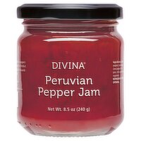 DIVINA Peruvian Pepper Jam, 8.5 oz