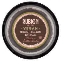 Rubicon Bakers Vegan Chocolate Blackout Layer Cake, 11 oz