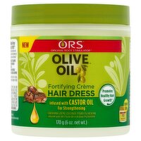 ORS Olive Oil Fortifying Crème Hair Dress, 6 oz