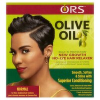 ORS Olive Oil Built-In Protection Normal New Growth No-Lye Hair Relaxer, 1 touch-up application