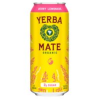 Guayakí Organic Berry Lemonade Yerba Mate Plant Powered Brew, 15.5 fl oz