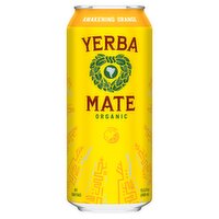 Guayakí Organic Orange Exuberance Yerba Mate Plant Powered Brew, 15.5 fl oz