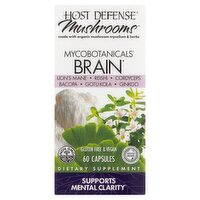 Host Defense Mushrooms MycoBotanicals Dietary Supplement, 60 count