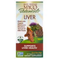 Host Defense Myco Botanicals Liver Dietary Supplement, 60 count