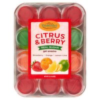 Raymundo's Real Sugar Citrus & Berry Gel Snacks, 12 count, 2.6 lb