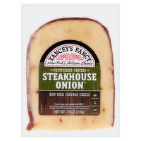 Yancey's Fancy Steakhouse Onion New York Cheddar Cheese, 7.6 oz