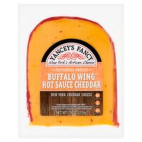 Yancey's Fancy Buffalo Wing Hot Sauce New York Cheddar Cheese, 7.6 oz