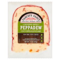 Yancey's Fancy Pasteurized Process Peppadew New York State Cheese, 7.6 oz