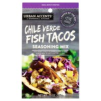 Stonewall Kitchen Urban Accents Chile Verde Fish Tacos Seasoning Mix, 0.75 oz