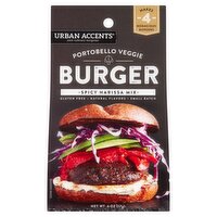 Urban Accents Portobello Veggie Burger Spicy Harissa Mix, .6 oz