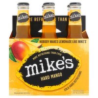 Mike's Hard Mango Premium Malt Beverage, 11.2 fl oz, 6 count