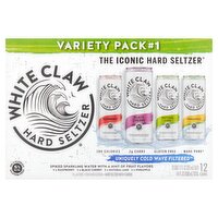 White Claw Hard Seltzer - 12 Pack, 12 fl oz