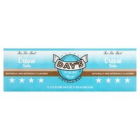 Day's Cream Soda, 12 fl oz, 12 count