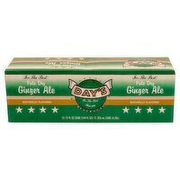 Day's Pale Dry Ginger Ale, 355 ml, 12 count