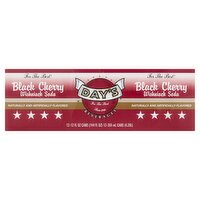 Day's Black Cherry Wishniack Soda, 12 fl oz, 12 count