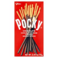 Glico Pocky Chocolate Cream Covered Biscuit Sticks, 2.47 oz