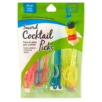 Sword Cocktail Picks, 40 count, 1 Each