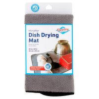 Cleaning Solutions Microfiber Dish Drying Mat, 1 Each