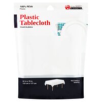 Jacent Culinary Elements Plastic Tablecloth